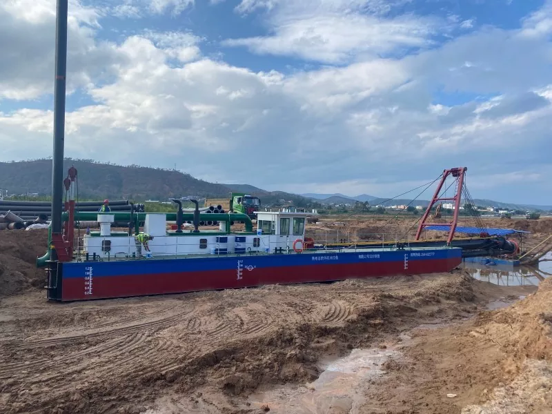 Draga de sucção com cortador DK400