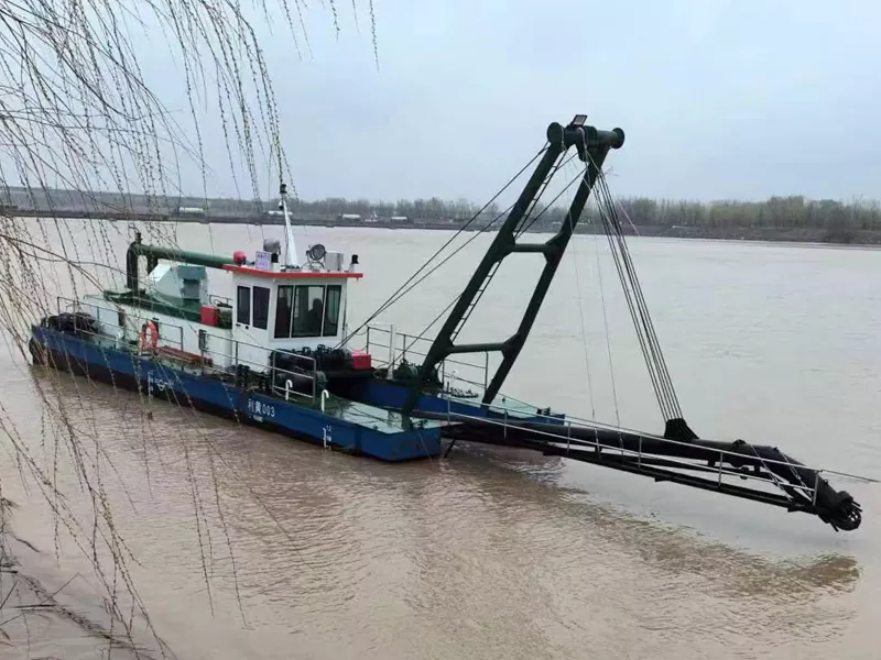 Draga de sucção a jato elétrico