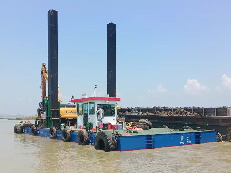 Plataforma Escavadeira Spud